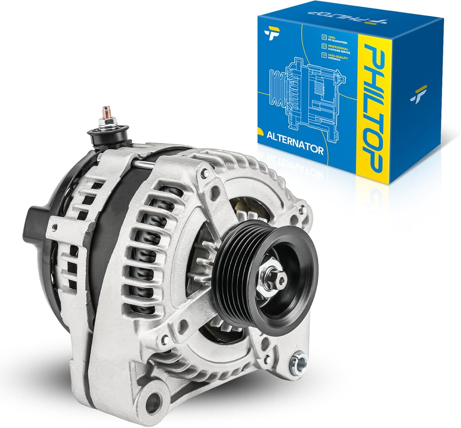 PHILTOP Alternator Compatible With 2002-2010 Lexus SC430, 2001-2003 Lexus LS430 13992N