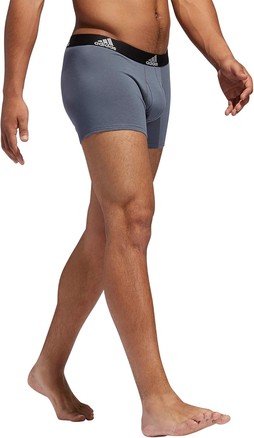adidas mens Stretch Cotton Trunk Underwear (3-pack) - Image 4