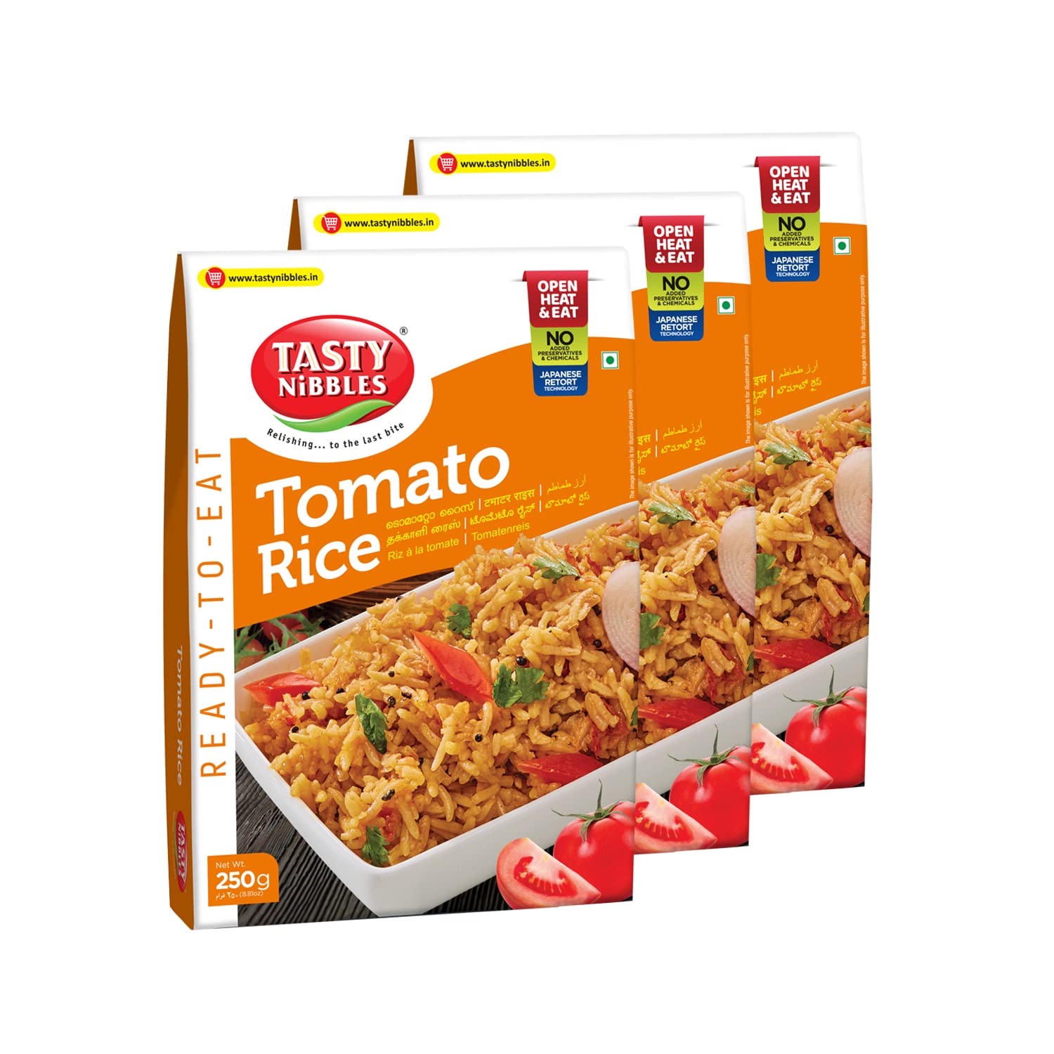 Tasty Nibbles Ready to Eat Tomato Rice 250g x3(Pack of 3) (B08WRQXKHG) Amazon Price History, Amazon Price Tracker