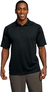 Sport-Tek Men's Dri Mesh Pro Polo L Black