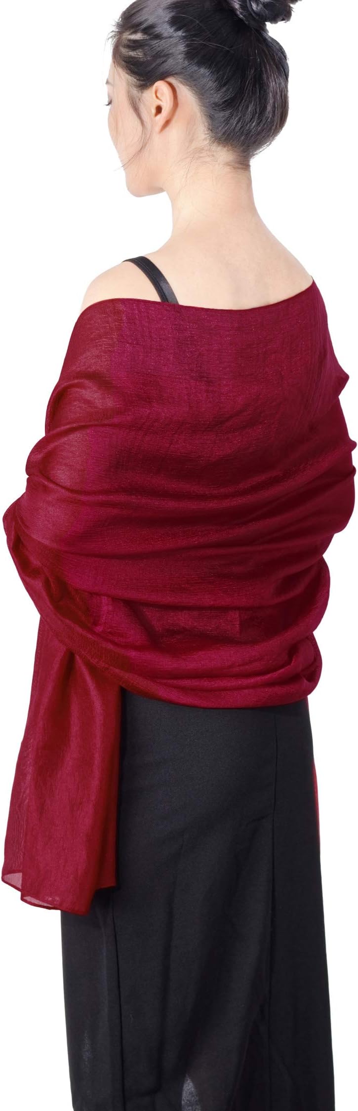 QBSM Womens Shawls and Wrap, Wedding Party Shawl Scarf for Evening Dresses