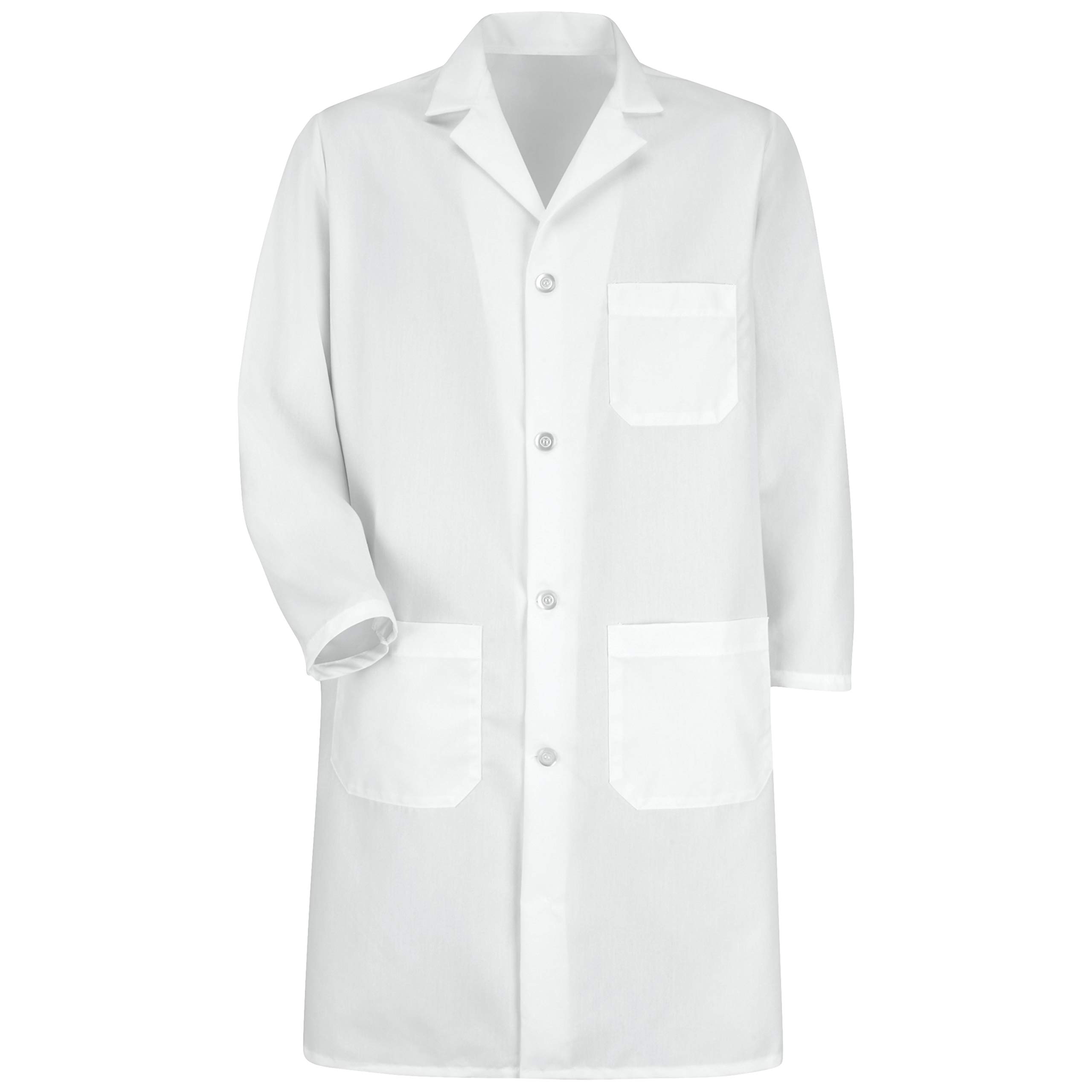 Men's Red Kap® Men's Lab Coat with Buton Closure Exterior Pocket Lab Coat (pack of 1)