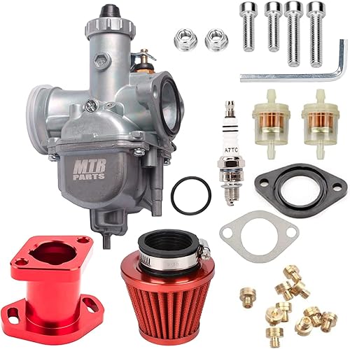 Carburador VM22 VM22 212CC 196cc CT200U KT196 Moto Mini Bike Race Go Kart 6.5HP Baja Warrior Heat MB165 MB200 Mini Bike Go Kart Kit de filtro de