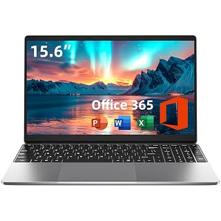 jumper 15.6 Inch Laptop with Office 365, 4GB RAM 128GB Storage Expandable 1TB, 5205U Processor, HD Display, Windows 11 Laptops Computer, Wi-Fi 5, BT4.2, Type-C, Numpad, for Business and Students. - Amazon product rated Grade A