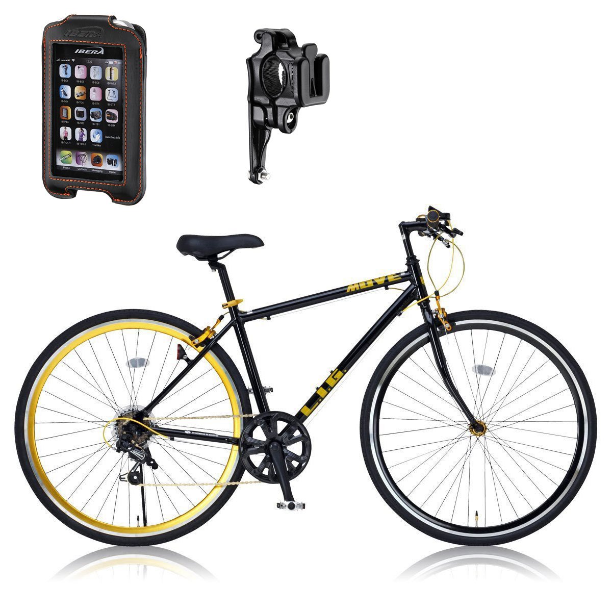 『期間限定出品』リグ(LIG) クロスバイク 自転車 700C 7段変速 アルミ Amazon | リグ(LIG) クロスバイク 自転車 700C シマノ 7段変速 アルミ