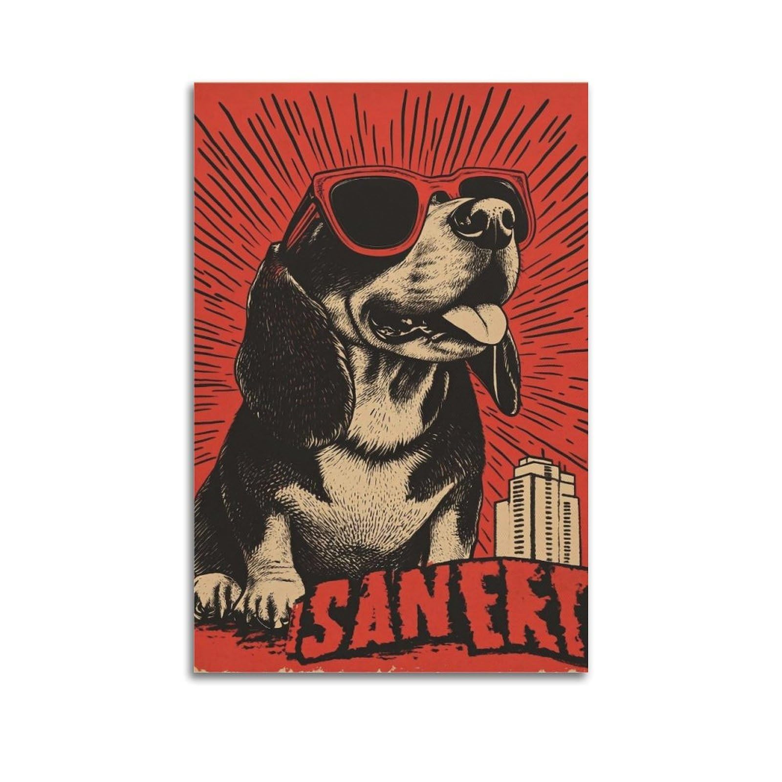 JUWRHRHHRH Funny Drog 1 (1) Poster Canvas Aesthetic Wall Art Painting Decor for Living Room Bed Room 20x30inch(50x75cm) Unframe-style