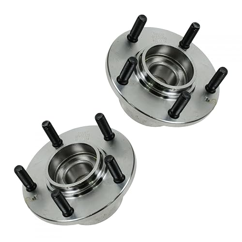 Miniatura 2 de TRQ Juego de par trasero de cojinete y buje de rueda para Tucson Sportage FWD ABS