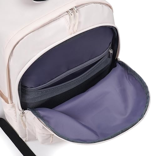 Miniatura 6 de BAFAMYE Mochila para portátil de 17 pulgadas, compatible con la TSA, puerto de carga USB, impermeable, adecuada tanto para hombres como para