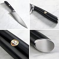 Vista 3 de Cangshan L Series 1026870 Cuchillo de chef forjado de acero alemán de 8