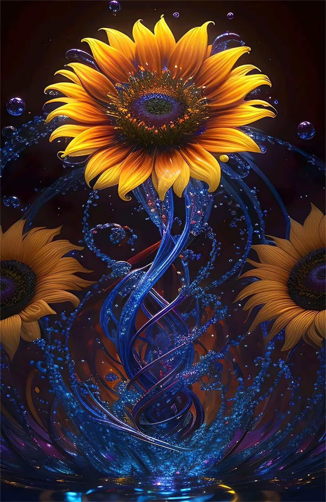 Puzzle de 1500 Piezas para Adultos - Girasol - Rompecabezas Premium con Reverso de Letras para Clasificación, Regalo de Gama Alta para Aficionados, 87x57 cm