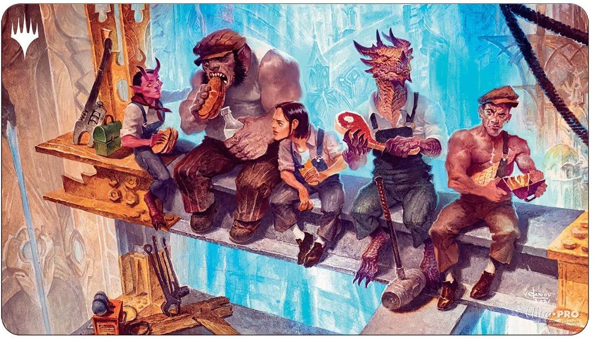 Ultra PRO - Magic: The Gathering - Streets of New Capenna V3 Card Playmat - Great for Card Games and Battles Against Friends and Enemies, Perfect for at Home Use As a Mousepad for PC or Desk Mat