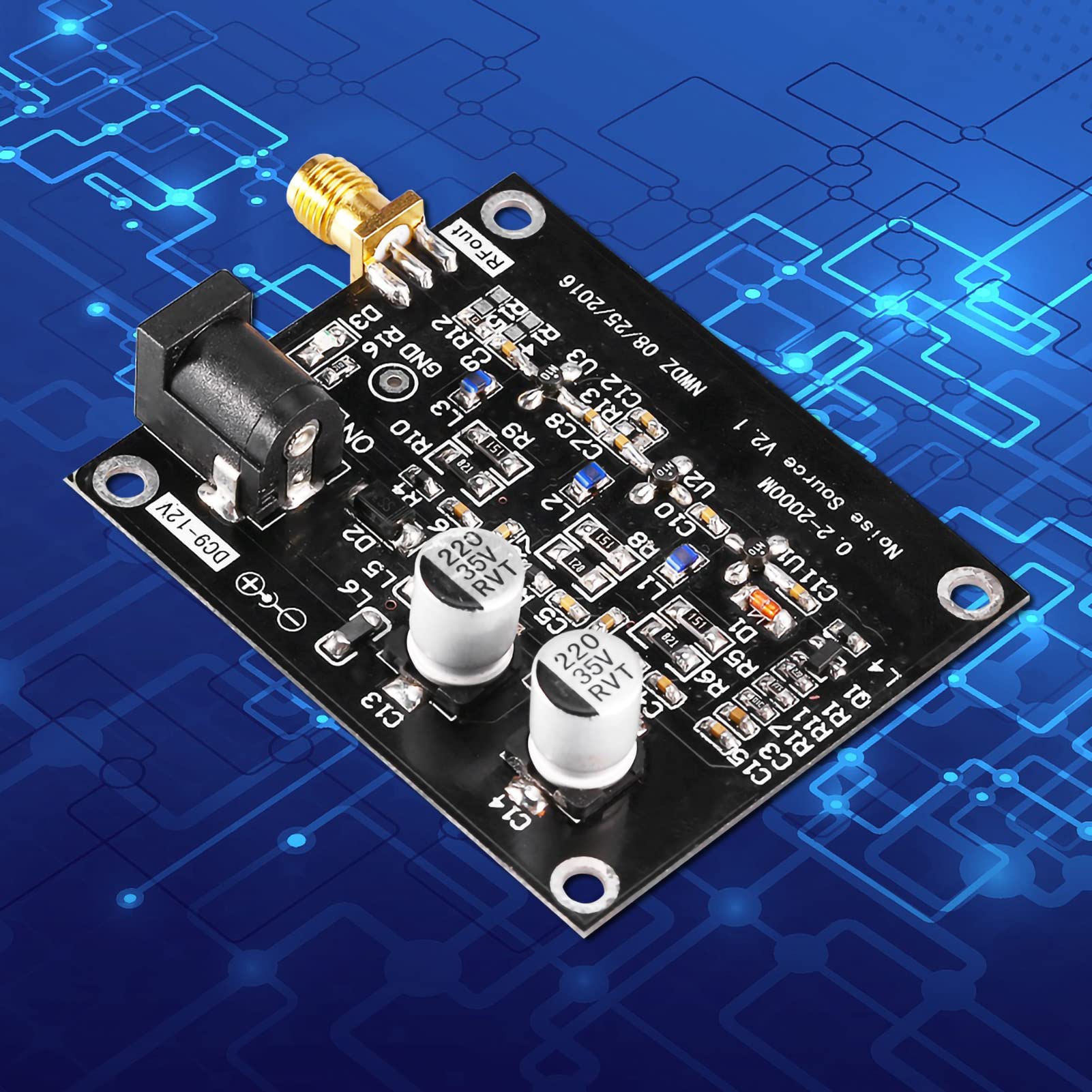 Rauschquellenmodul, 1PC 1,5 GHz Noise Source Board High Flatness Filter Antennenverstärker, Verstärker