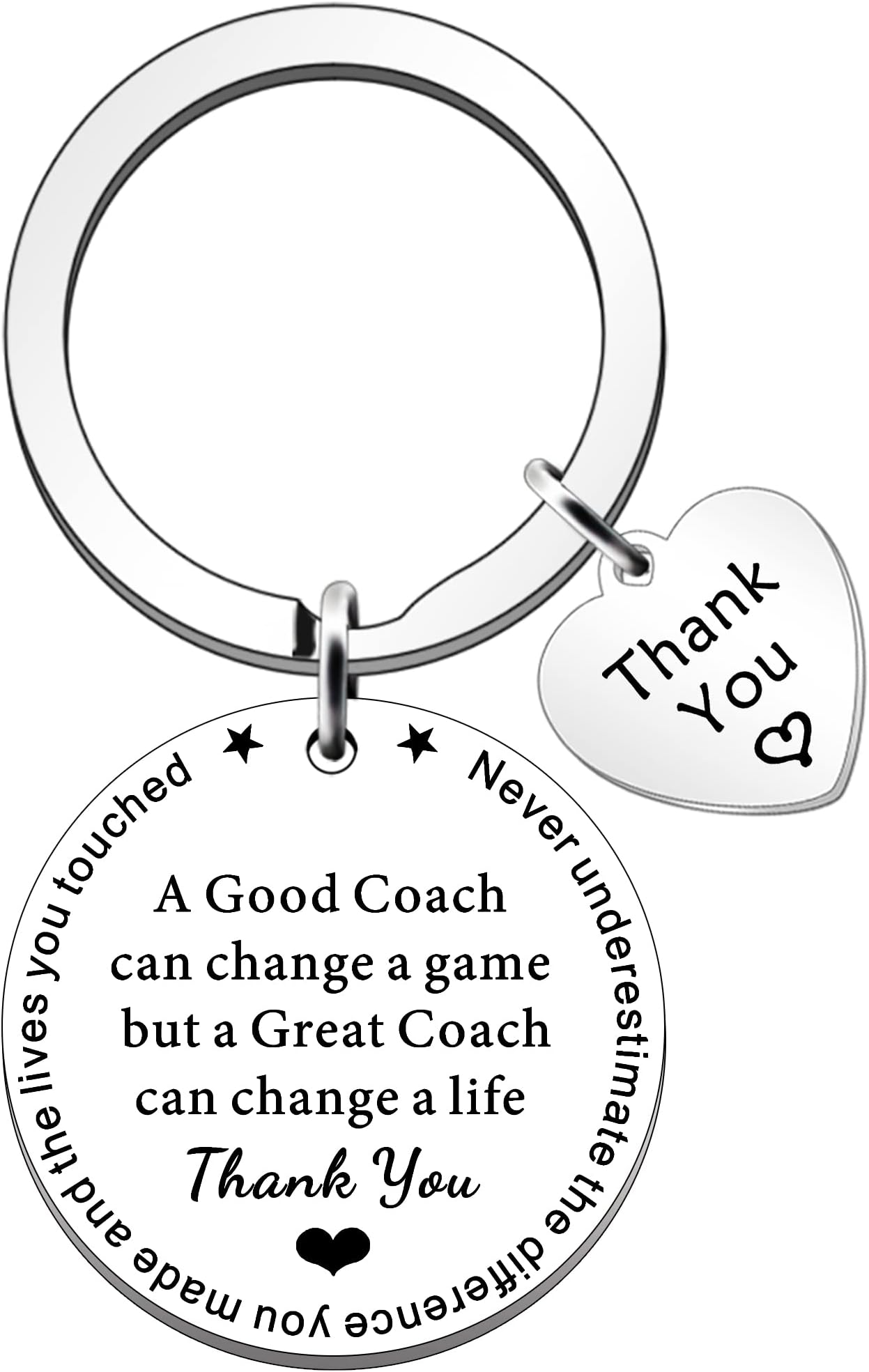 Football Coach Gifts Rugby Coach Gift Thank You Gift for Basketball Soccer Coach Keyring