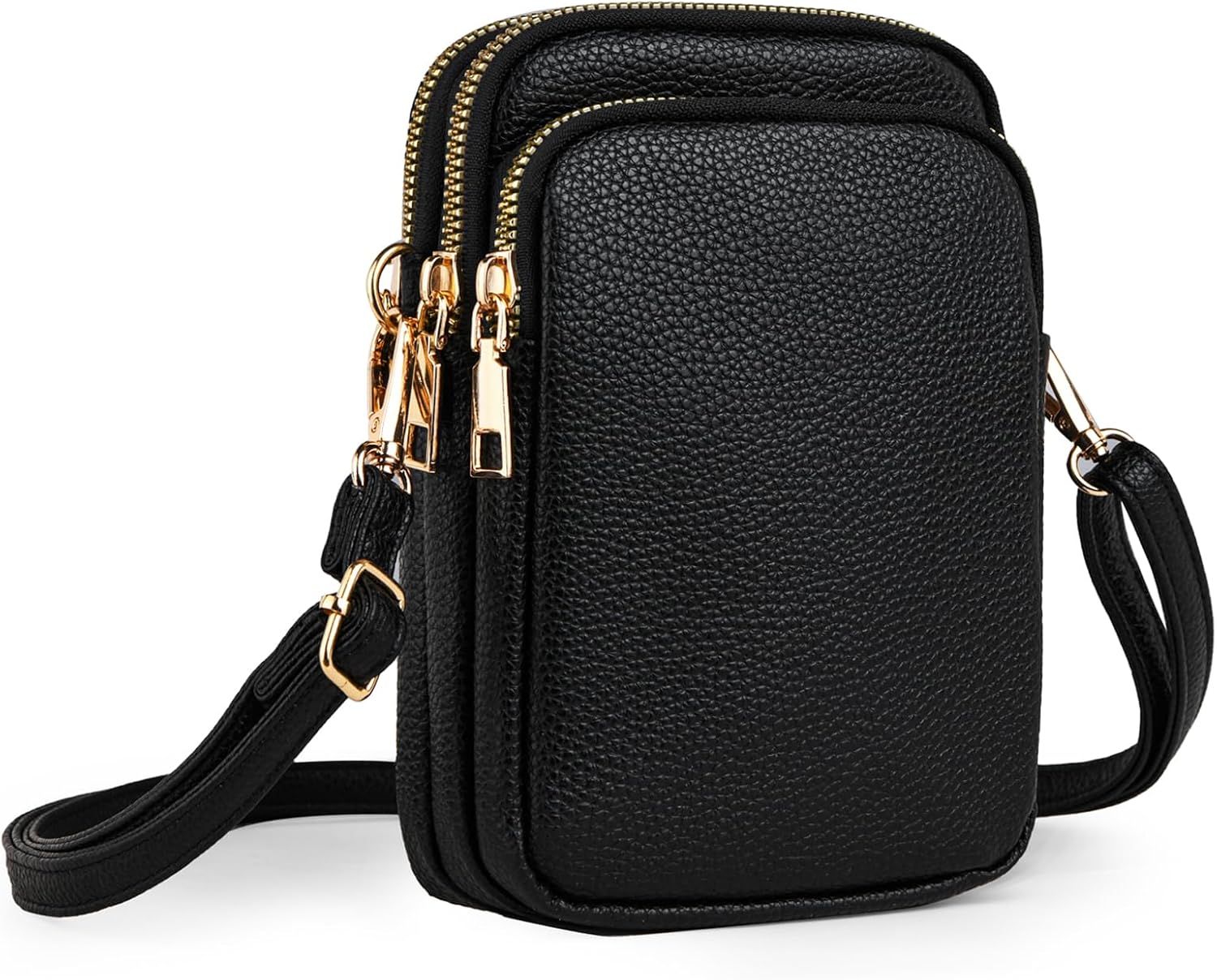 Borsa a tracolla da donna Piccola mini borsa per cellulare Porta cellulare Portafoglio Borse Tracolla regolabile e rimovibile km32