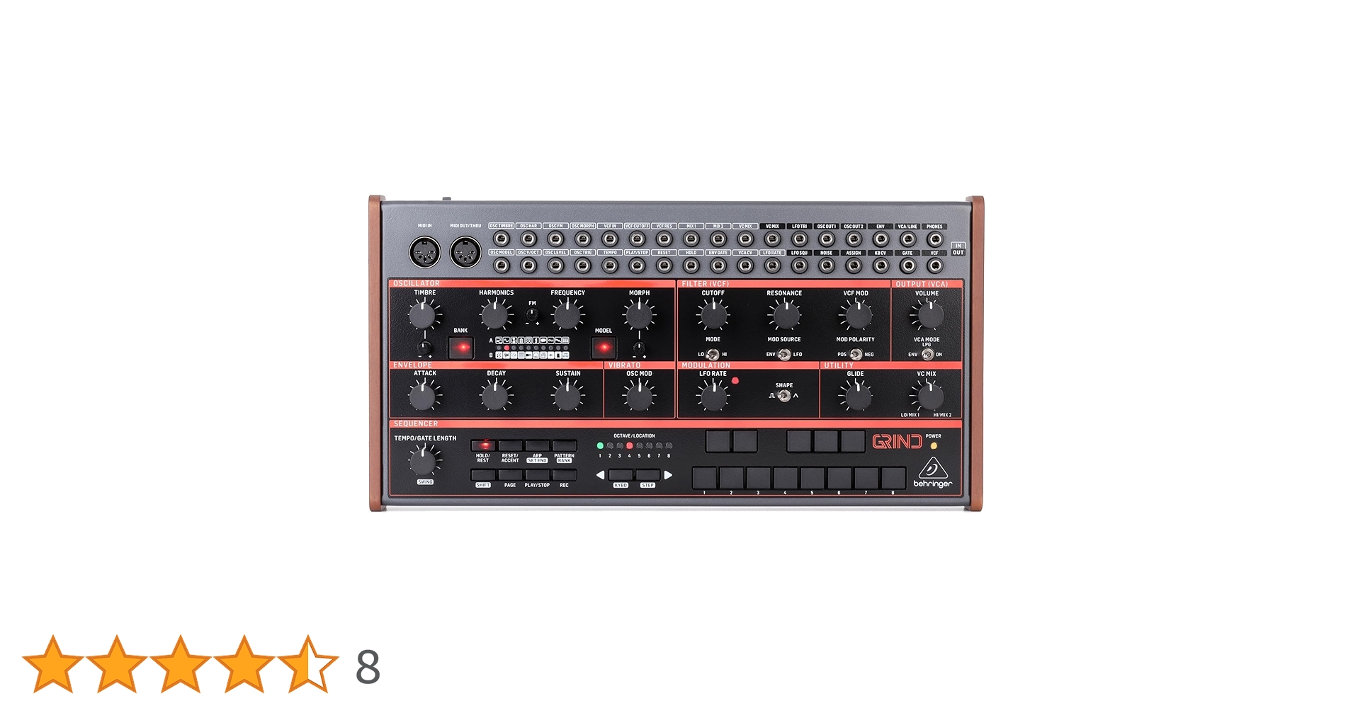 Amazon.co.jp: BEHRINGER ベリンガー/GRIND ハイブリッドセミ