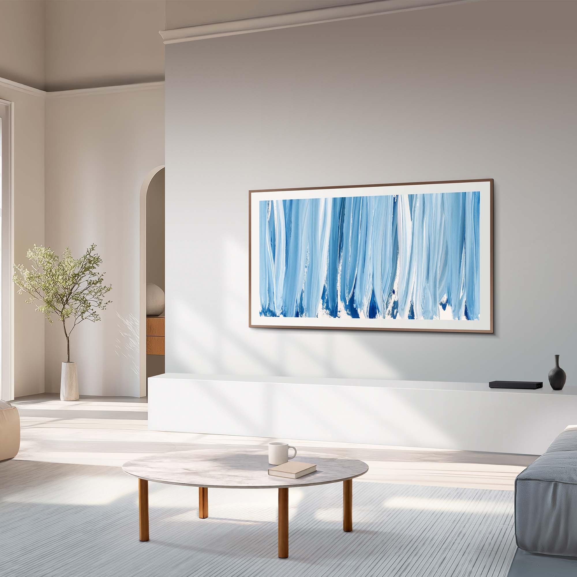 Samsung Smart TV 55" QE55LS03HWUXZT The Frame Pro Neo QLED 4K, Glare Free, HDR10+, Dolby Atmos, Art Mode, Modern Frame Design, Wireless One Connect, Vision AI, Alexa, PACCHETTO INTRATTENIMENTO, 2026