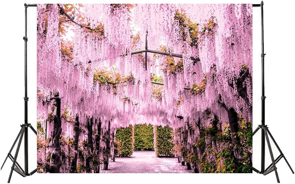 Miniatura 4 de Telón de fondo de despedida de soltera, 7 x 5 pies, San Valentín, boda, fiesta, planta, enredadera, decoración de fondo para accesorios de estudio