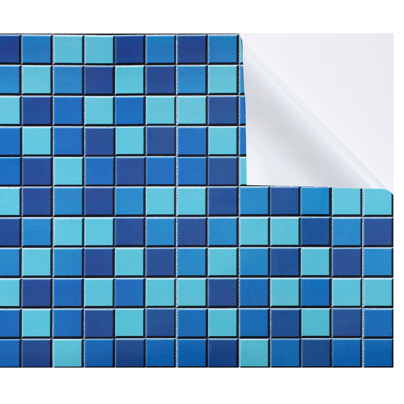 Syhood Vinyl Pool Patch 2.3 Ft X 3.3 Ft, Blue Green Repair Kit