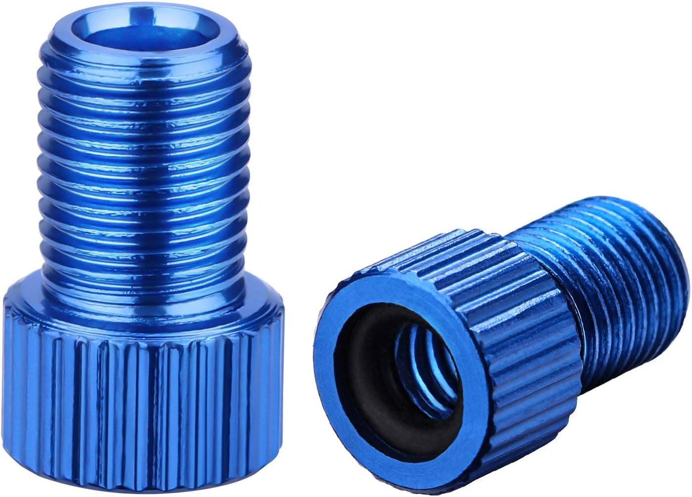 Presta Valve Adapter Aluminum Bike Tire Inflate Adapter Presta Valve Pump Adapter