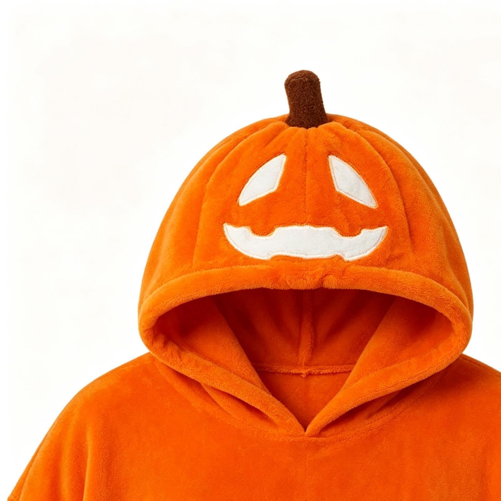 Kombinezon Halloween Zabawny Kostium Z Kapturem Długi Rękaw | Damskie Oversize Piżamy Jednoczęściowe Dla Kobiet I Mężczyzn Na Świeżym Powietrzu Impreza Maskarada Scena Dom Odgrywanie Ról