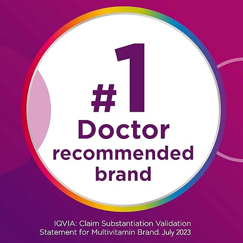 Vista 17 de Centrum Tableta multivitamínica para mujer, suplemento multivitamínico/multimineral con hierro, vitamina D3, vitaminas B y antioxidantes vitaminas C