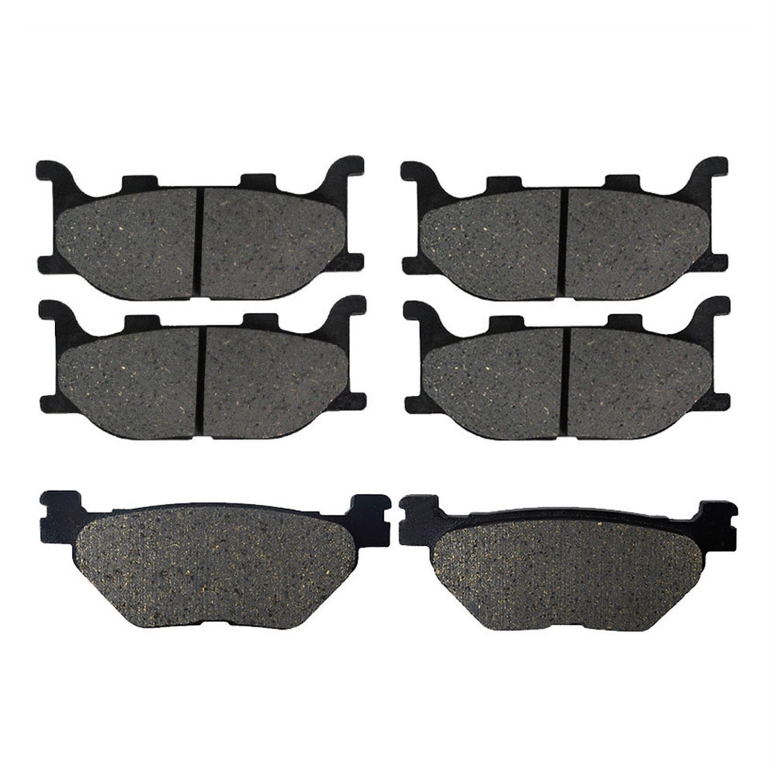 Pastillas de freno de motocicleta Pastillas de freno delanteras y traseras para motocicleta para Yamaha XVS 1300 para VStar para Tourer XVS1300 2007-2014(Front and Rear)