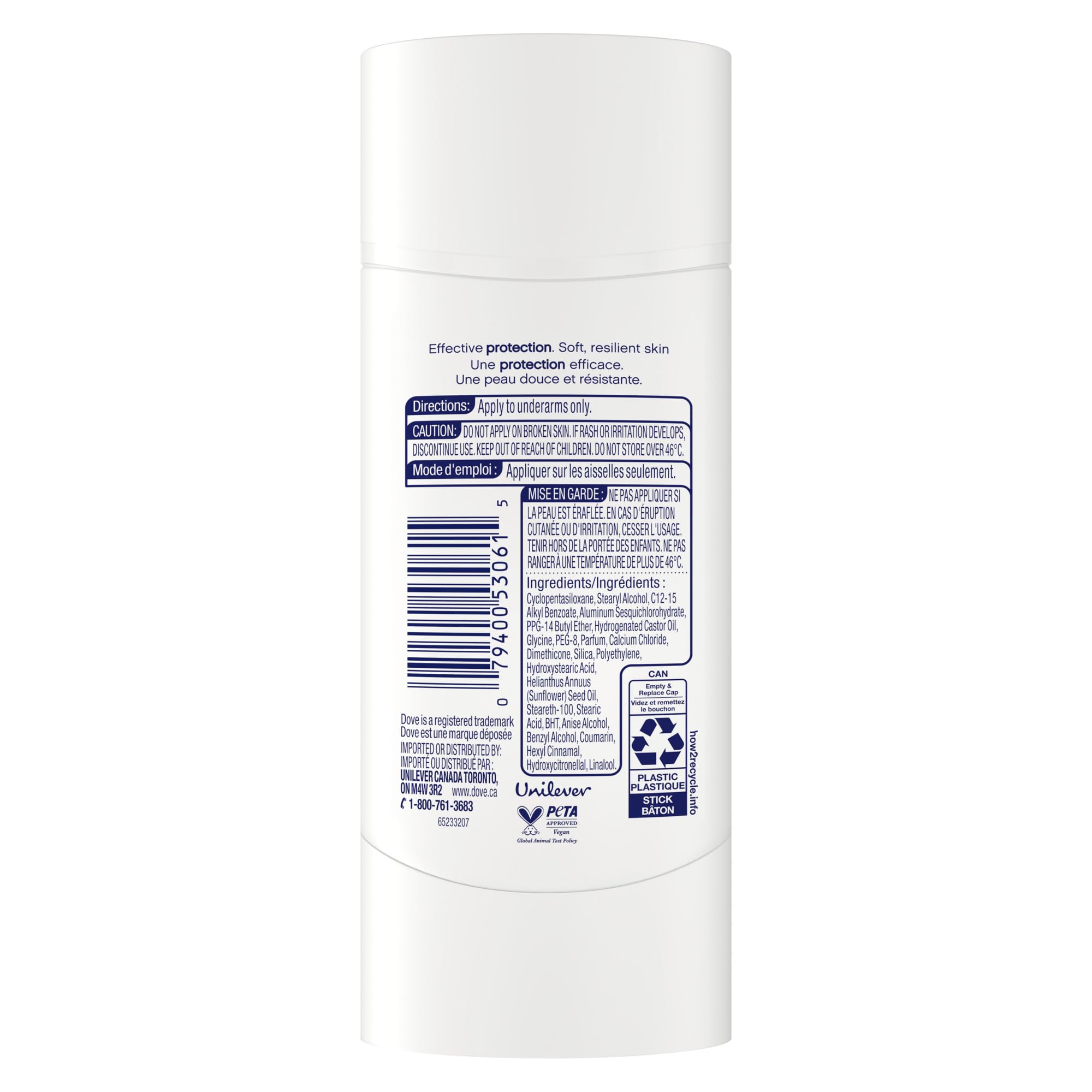 Dove Antiperspirant Deodorant Stick Vanilla Souffle, 72-hour Sweat and Odour Protection, 74g(Pack of 2) - 4