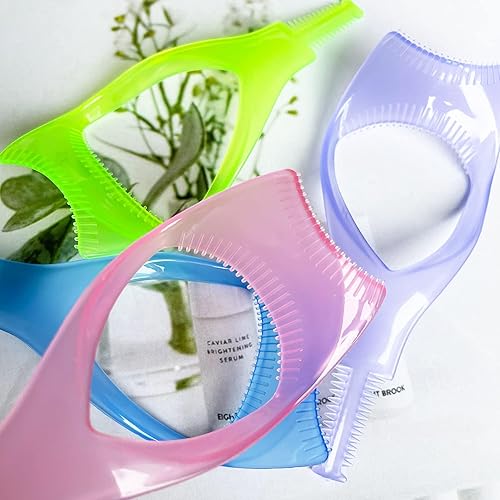 Miniatura 4 de 8 protectores de rímel y herramienta aplicadora de pestañas Buddy - 3 en 1 protector inferior superior, separador y peine de pestañas