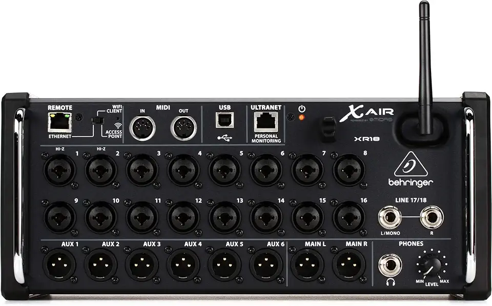Behringer XR18 Mesa de Som Digital com 18 canais