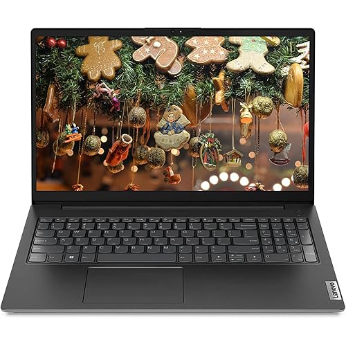 Lenovo 15.6" FHD Student Laptop Computer, Intel Dual-Core Processor, 8GB DDR4 RAM, 240GB PCIe SSD, WiFi 6, Bluetooth 5.2, RJ-45, HDMI, Numeric Keypad, Jet Black, Windows 11