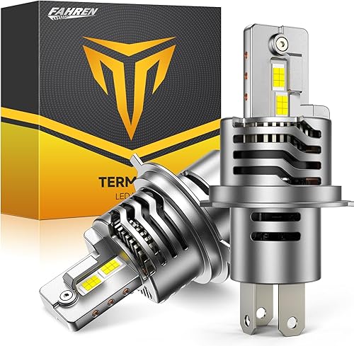 FAHREN Bombillas H49003, 30000 lúmenes, 800% más brillantes, 6500 K, luz blanca fría HB2, bombilla HB2 mejorada, tamaño mini 11, reemplazo de luces
