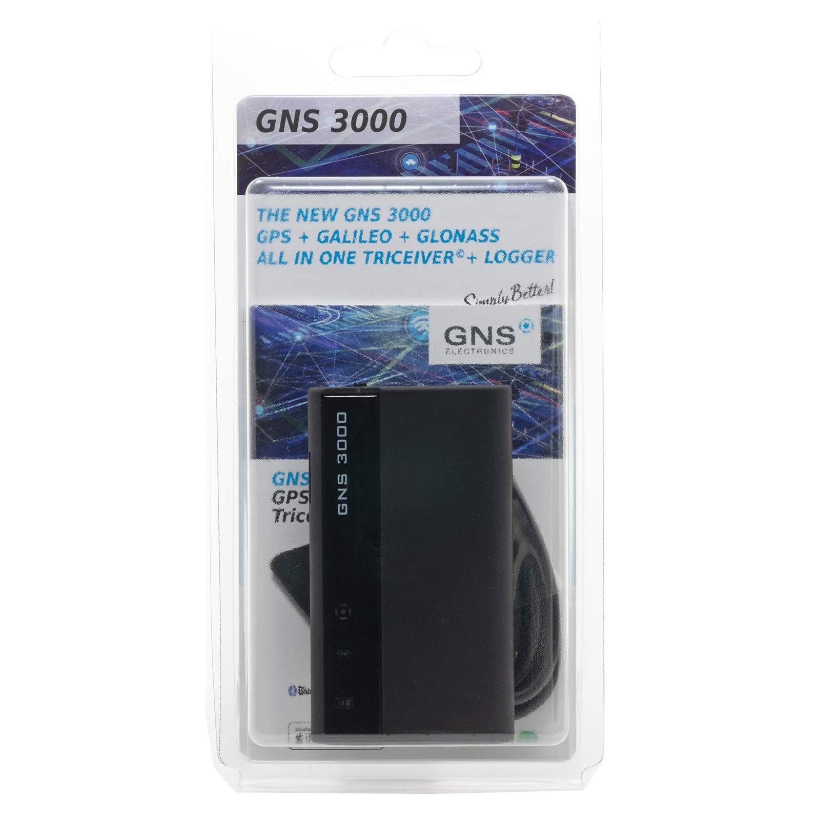 GNS 3000 MFI iPhone iPad iPod w zestawie ładowarka samochodowa XAiOX odbiornik Bluetooth GPS z gniazdem micro USB