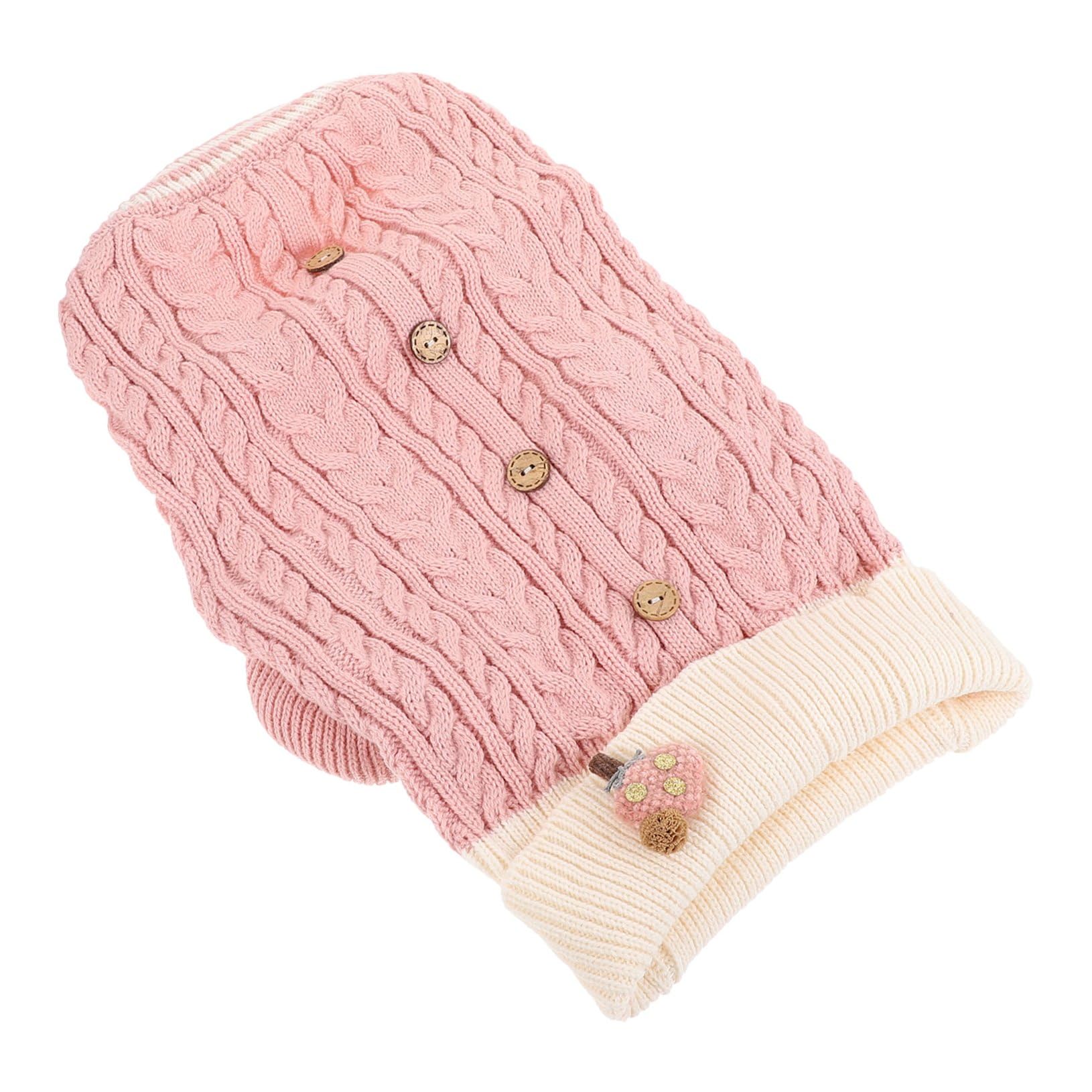 Pull turtleneck pour chien FRCOLOR lot de 3 sweater d'hiver