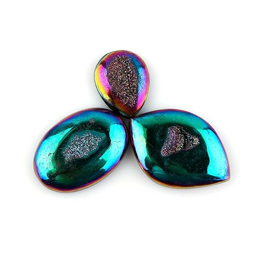 Vista 94 de (5 piezas) piedra preciosa natural de jaspe de sangre, cabujón suelto al por mayor, fabricación de joyas de bricolaje, envoltura de alambre, Lapis