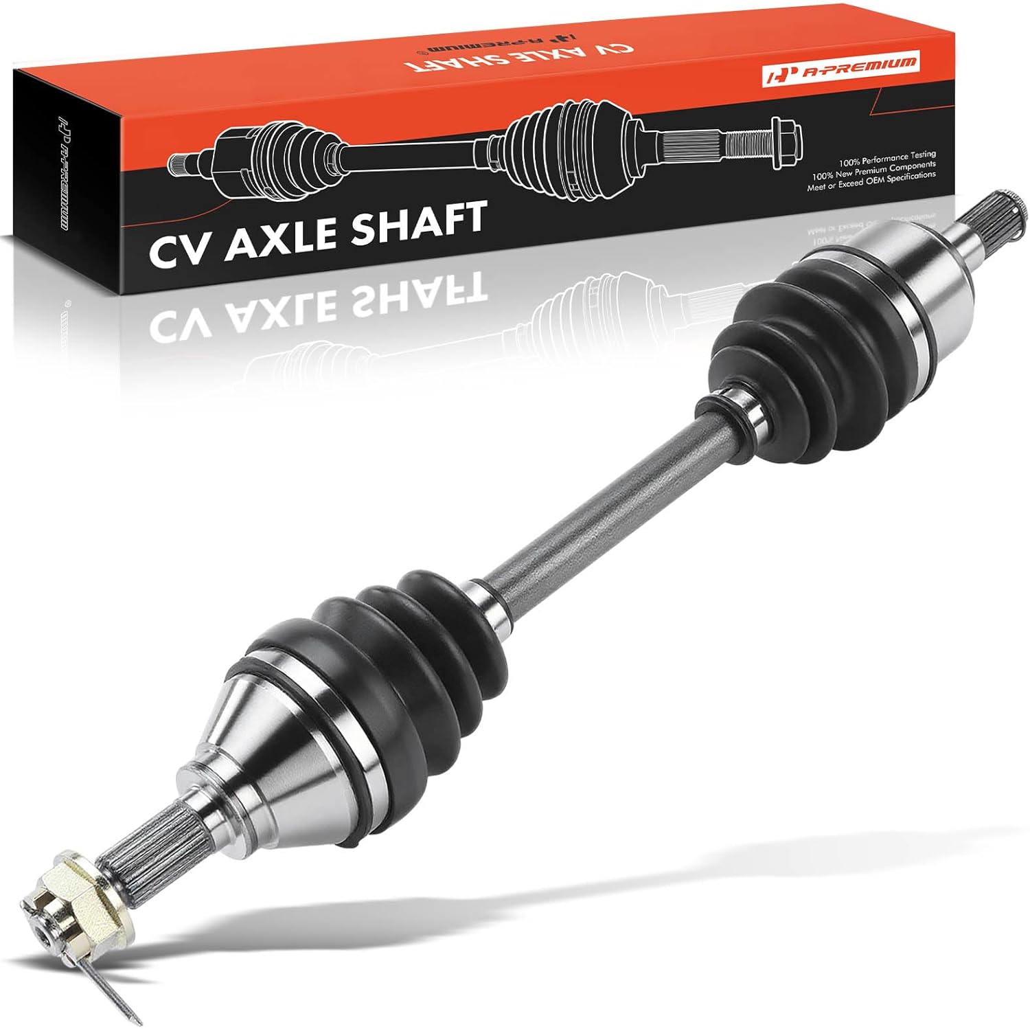 A-Premium CV Axle Shaft Assembly Compatible with Kawasaki Brute Force 750 2008 2009 2010 2011, Front Right Passenger Side, Replace# 59266-0022