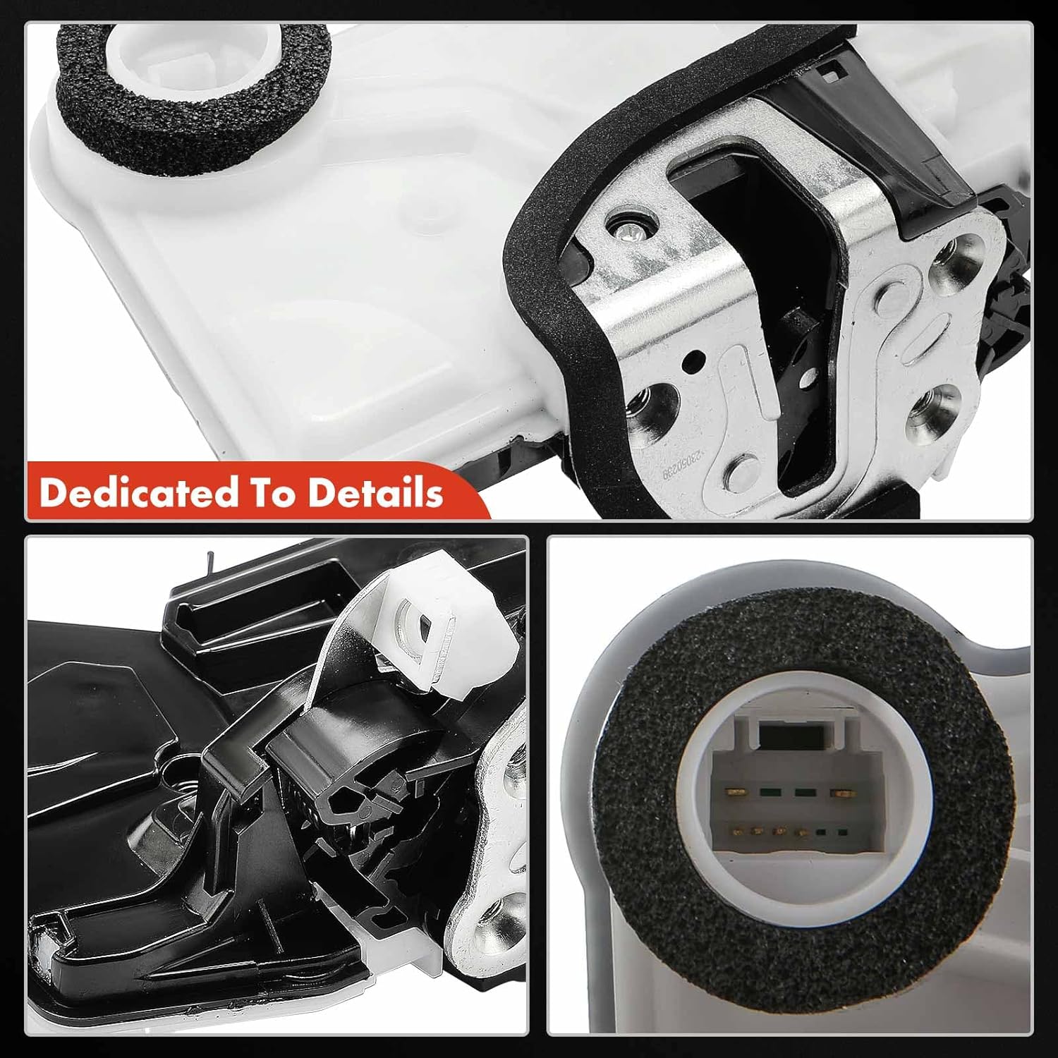 A-Premium Front Driver Power Door Lock Latch Actuator Compatible with Lexus & Toyota Vehicles - Sienna Camry IS250 IS300 IS350 RC200t RC350 LX570 NX300 NX300h RX350 Corolla & More