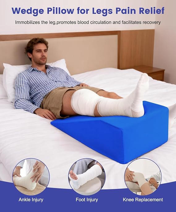 Knee Surgery Pillow Straight Leg Pillow Elevation Blood Circulation
