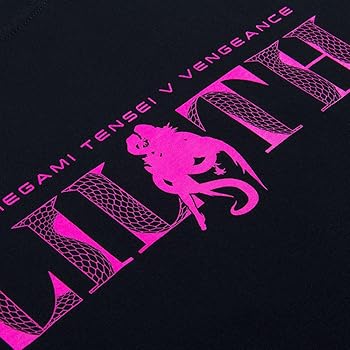 Amazon | [墓場の画廊] 真・女神転生VV/リリスTシャツ/ブラック