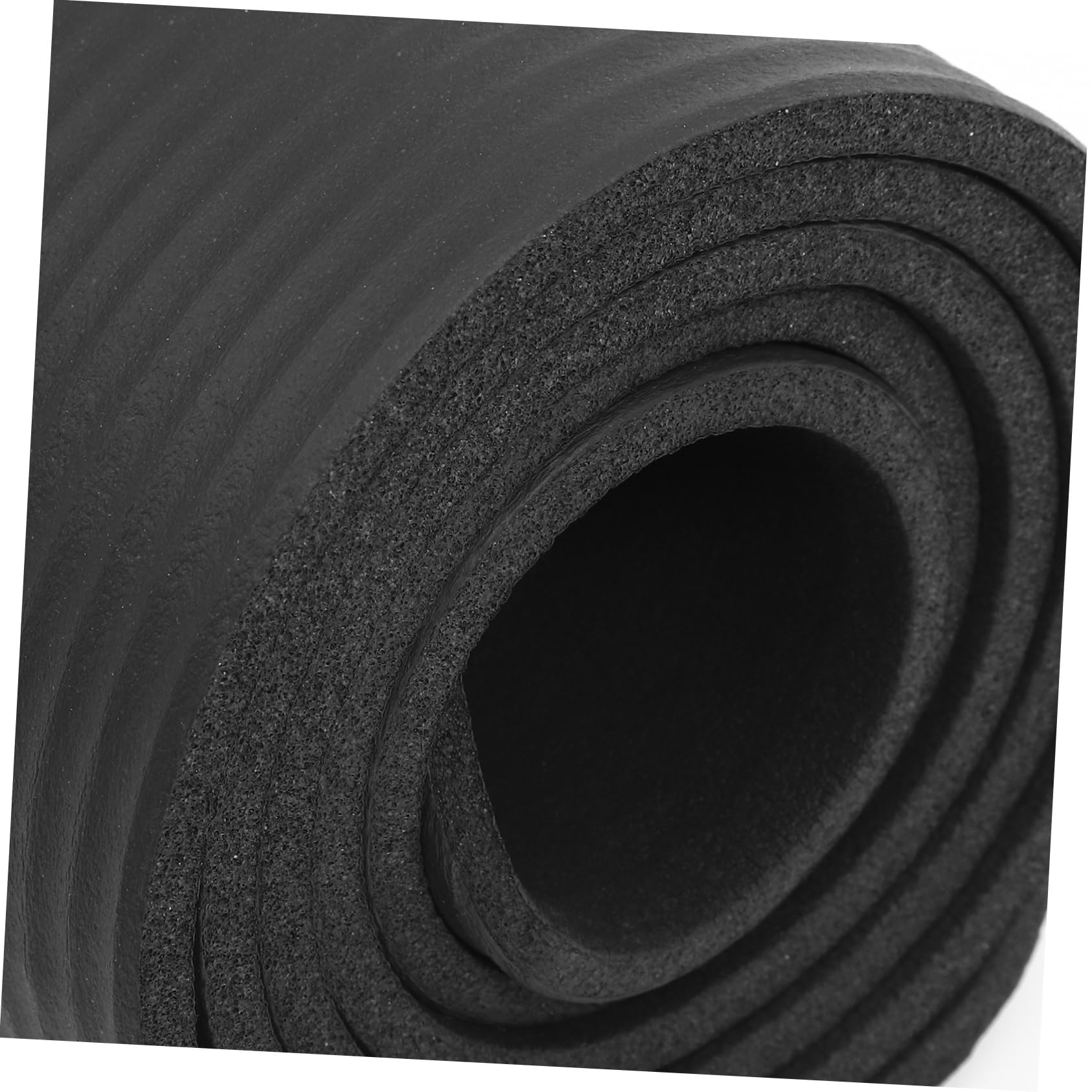 BESPORTBLE Alfombrilla para Cinta de Correr de Material Nbr Superficie Estable y Amortiguadora, Adecuado para Proteger Suelos de Madera Dura en Gimnasio o Casa