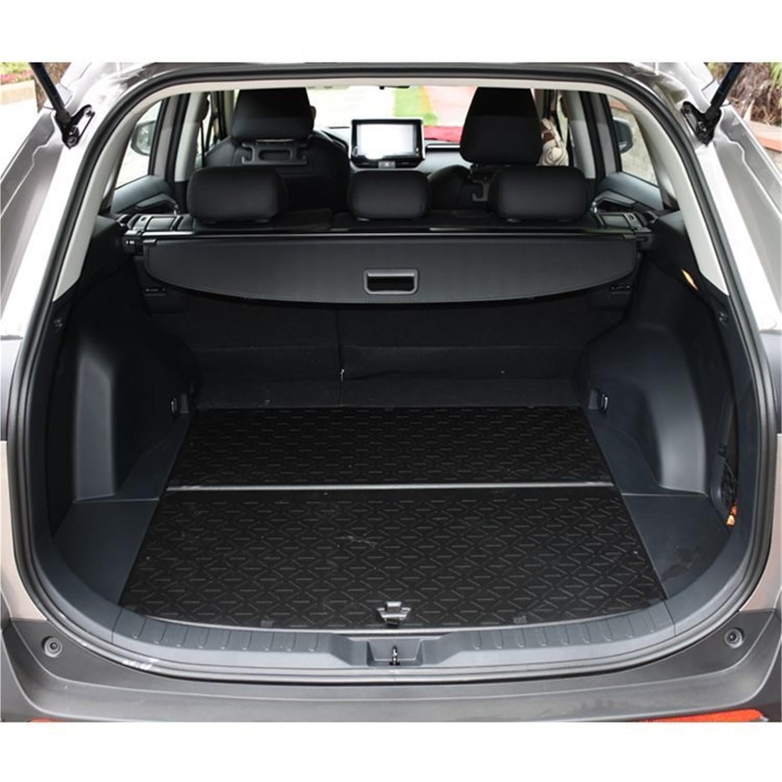 Auto Stamm Vorhang Organizer Schwanz Box Partition Schallwand Sonnenschirm Für Hyundai Für Tucson L Für Palisade 2021-2022 Gepäckraumabdeckung