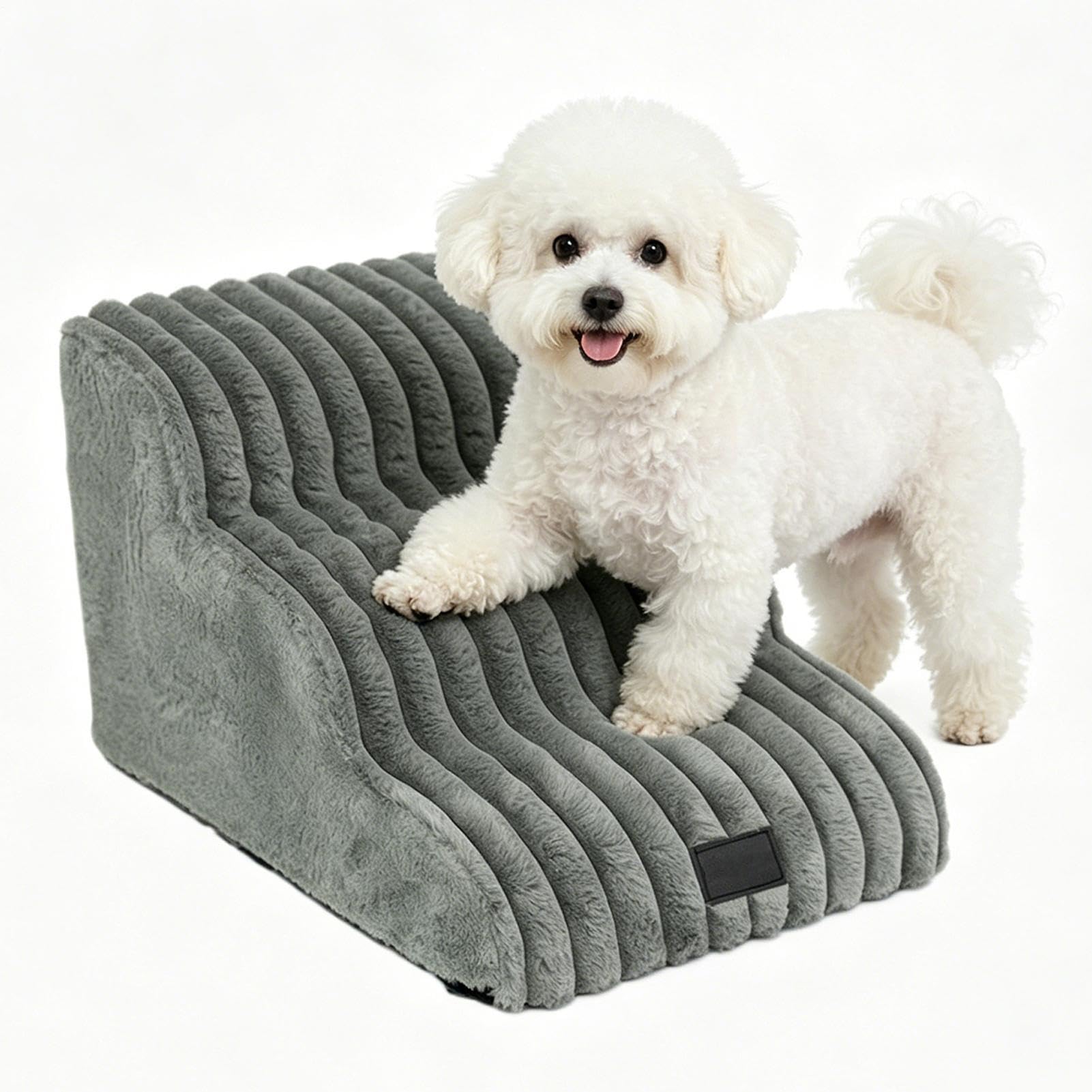 Scale Per Cani Scaletta per Animali Rimovibile e Lavabile | Gradini per Cuccie di Cani per Gatti di Piccola Taglia e Anziani Cuccioli Divano Poltrona Appartamento Balcone, Terrazza e
