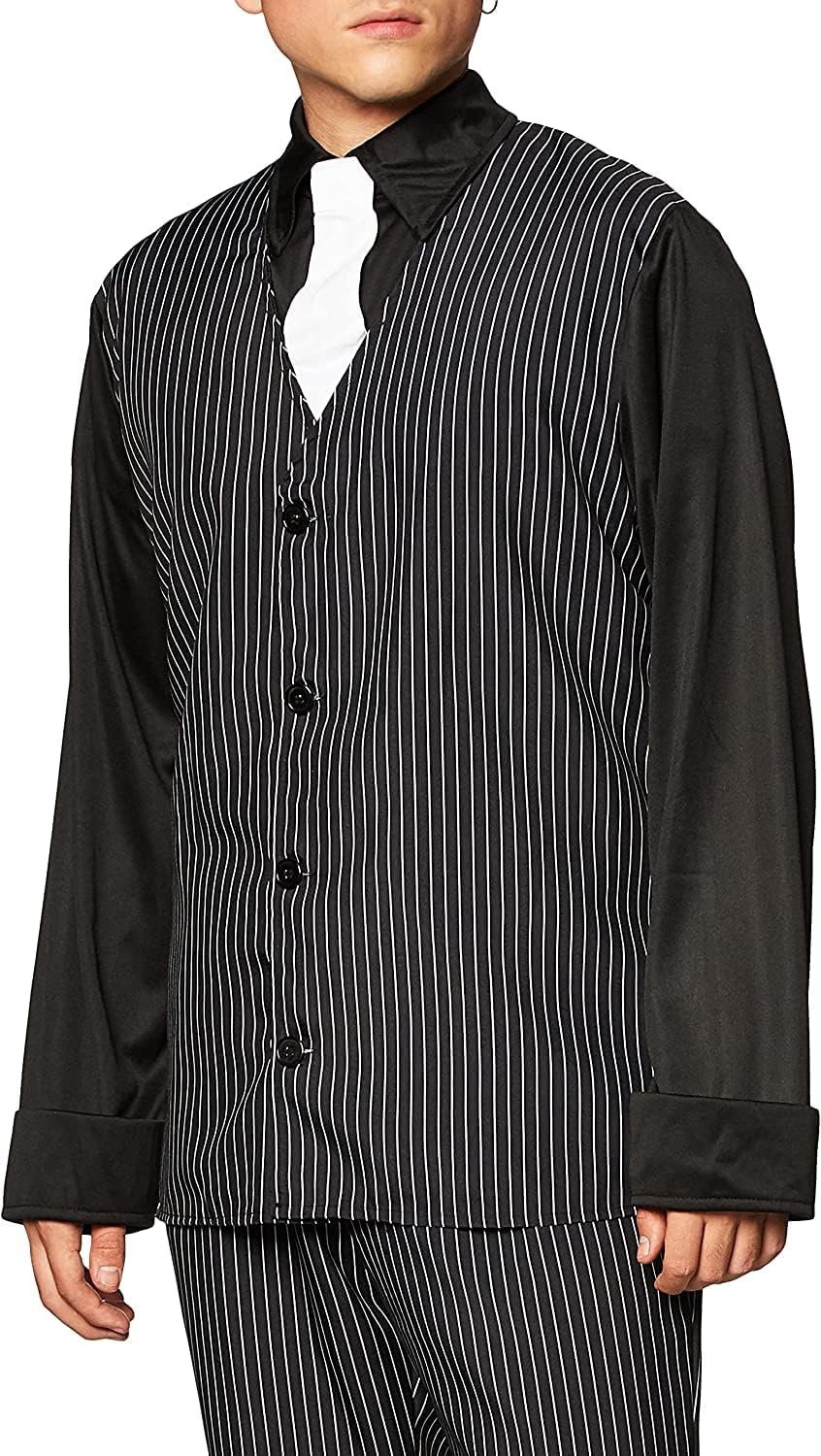 Forum Novelties Men's Roaring 20's Pinstripe Suit Gangster Costume - Image 3
