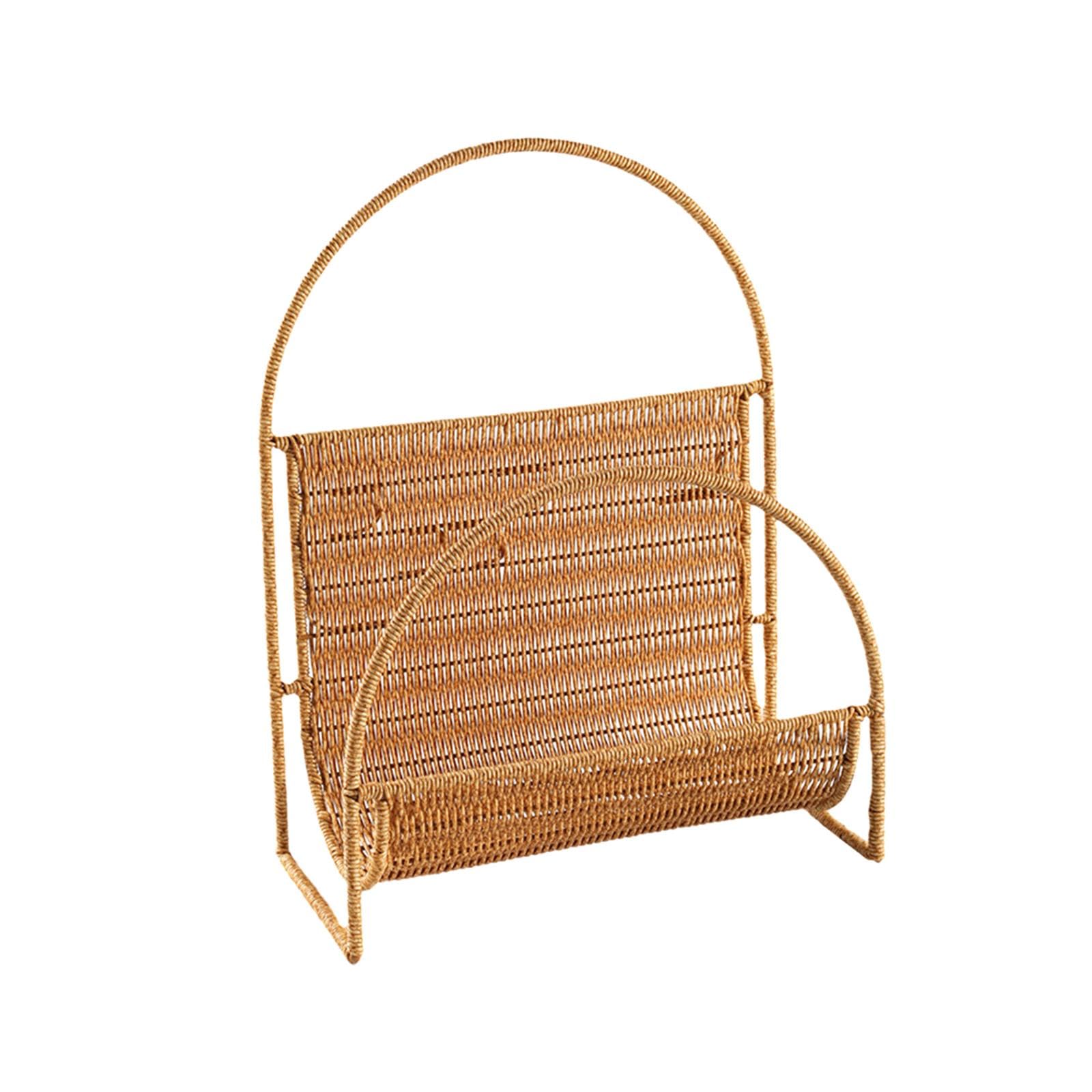 Storage Holder Basket Newspapers Dining Room Books Rack Floor Stand| Household Supplies & Cleaning | Home Organization | Racks|• Racks|1 Rack-image-9