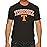 Campus Colors NCAA Adult Gameday Cotton T-Shirt - Premium Quality - Semi-Fitted Style - Officially Licensed Product (Tennessee Volunteers - Black, Large)