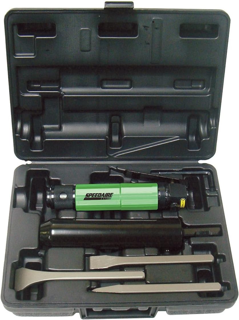 Speedaire, 12V732, Needle Scaler, 1-19/64 in. Stroke, 10 CFM