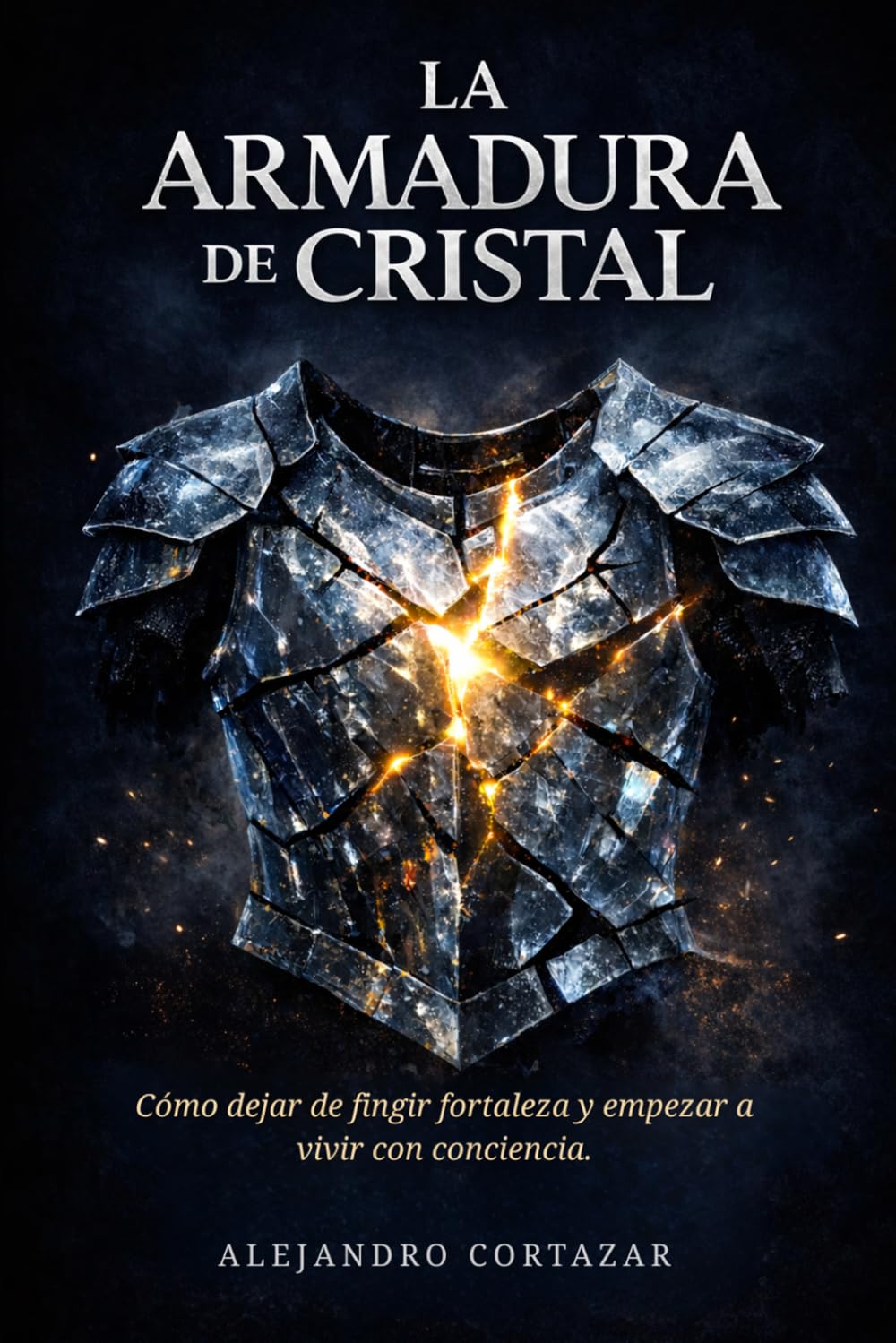 La Armadura de Cristal: Cómo dejar de fingir fortaleza y empezar a vivir con conciencia.