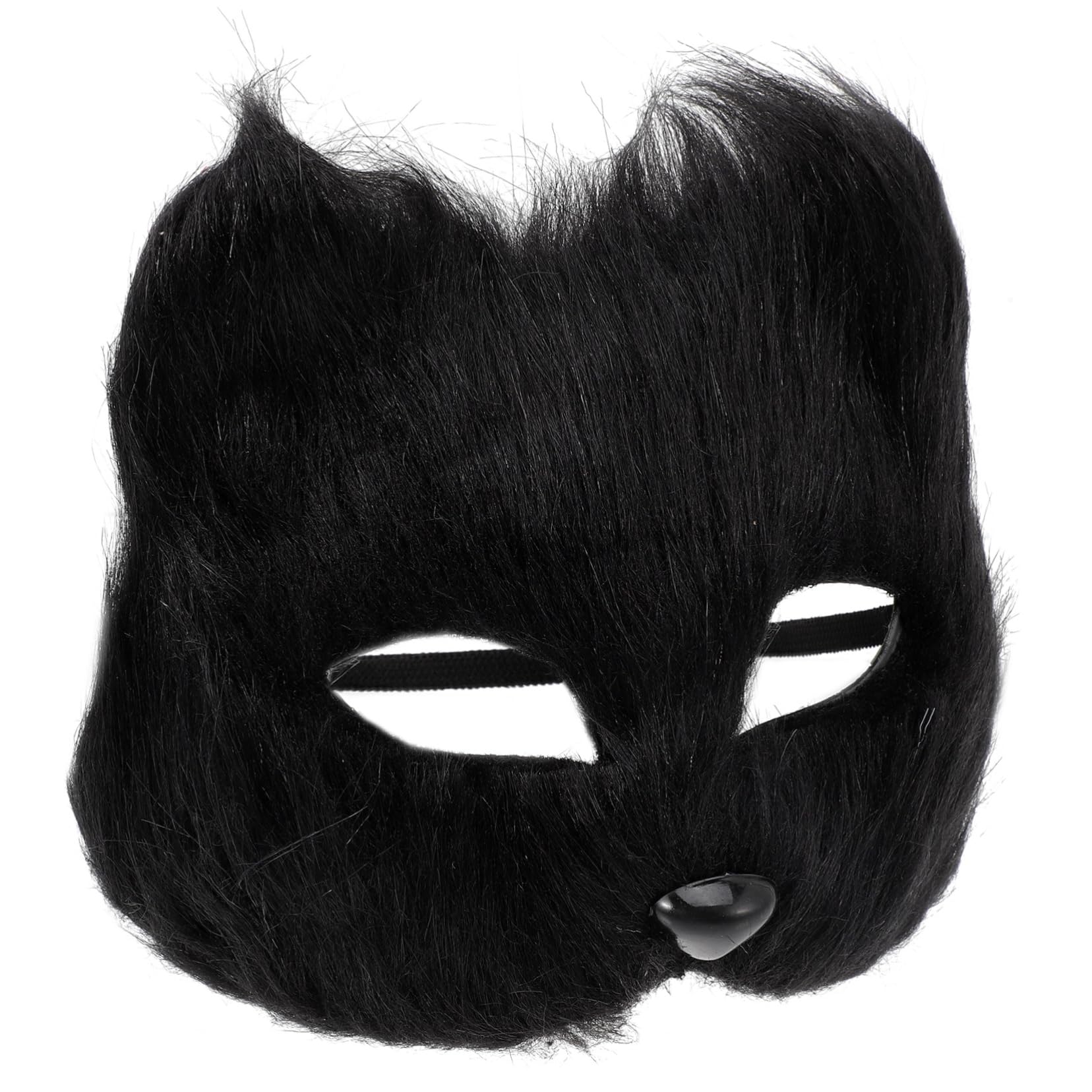MUSISALY Realistic Fox Shape Furry Texture Mask for Adults Masquerade Party Decoration