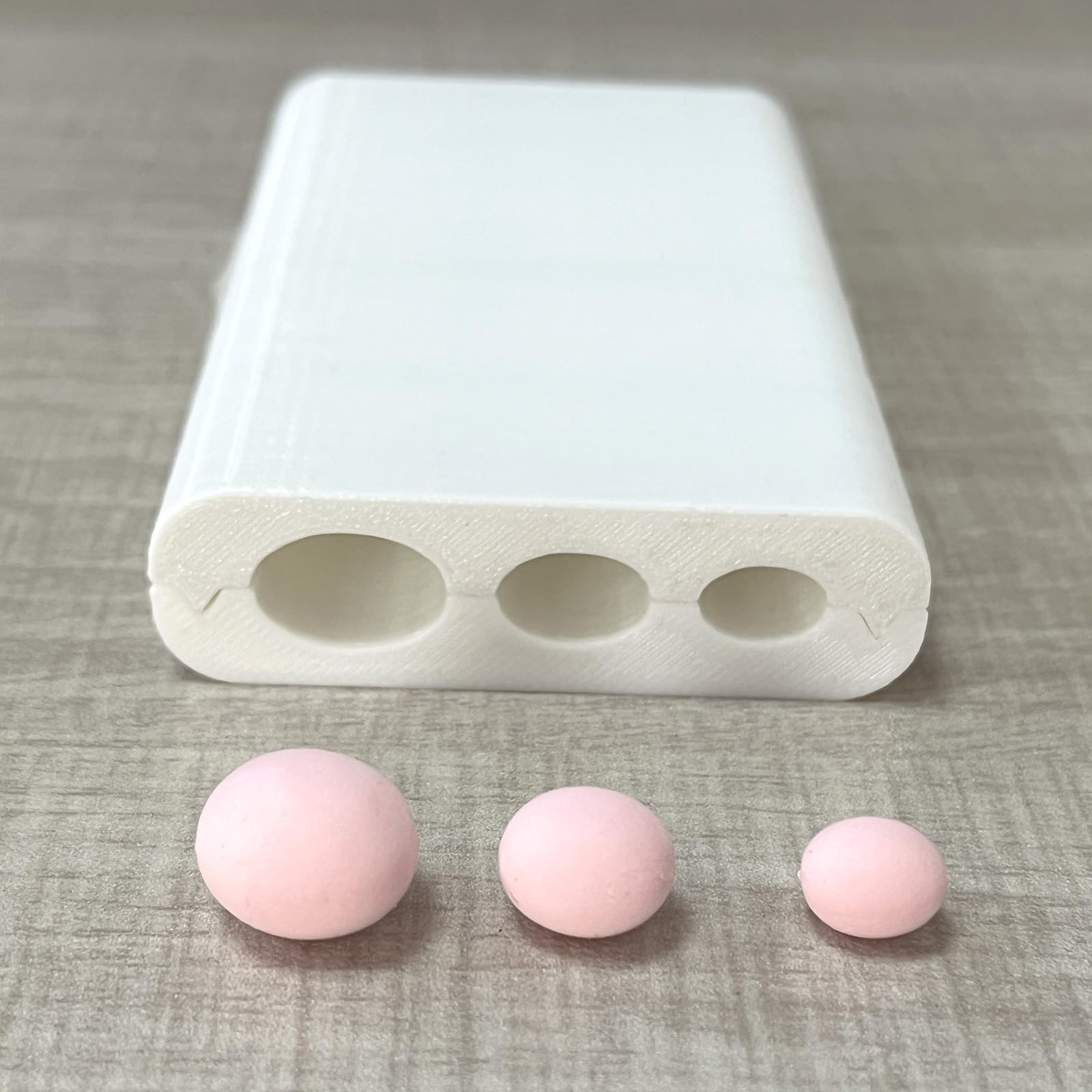 ビーズローラー【楕円】 ポリマー粘土ビーズローラーフォンダンローラー|楕円形、円形