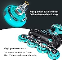 Vista 18 de PAPAISON Adjustable Inline Skates Boys Ages 4-16, Roller Skates for Girls Kids Ages 5-8 8-12 with Full Light Up Wheels, Outdoor Skates Illuminating
