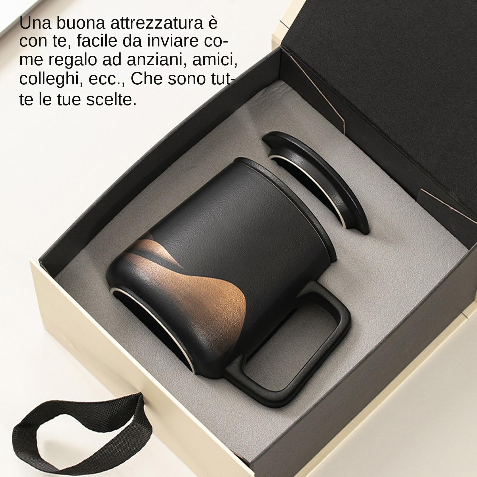 Con Infusore Da Tè Dipinta A Mano, Interno In Acciaio, Infusore